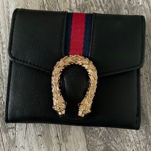 Black trifold wallet